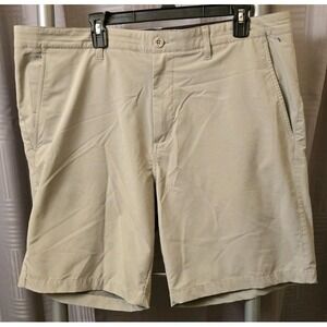 Johnston & Murphy XC4 Chino Shorts Stretch Performance Sz‎ 40 Khaki Tech Golf